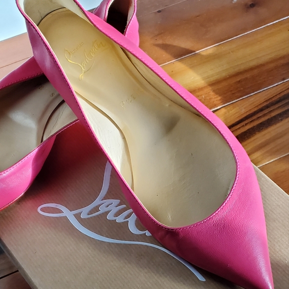 Cristian Louboutin ballerina flats. - Picture 2 of 4